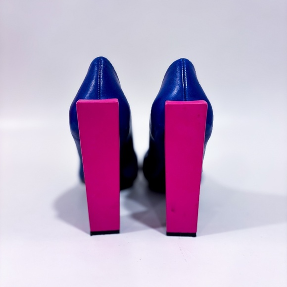 UNITED NUDE Blue and pink high heels shoes - Picture 5 of 12